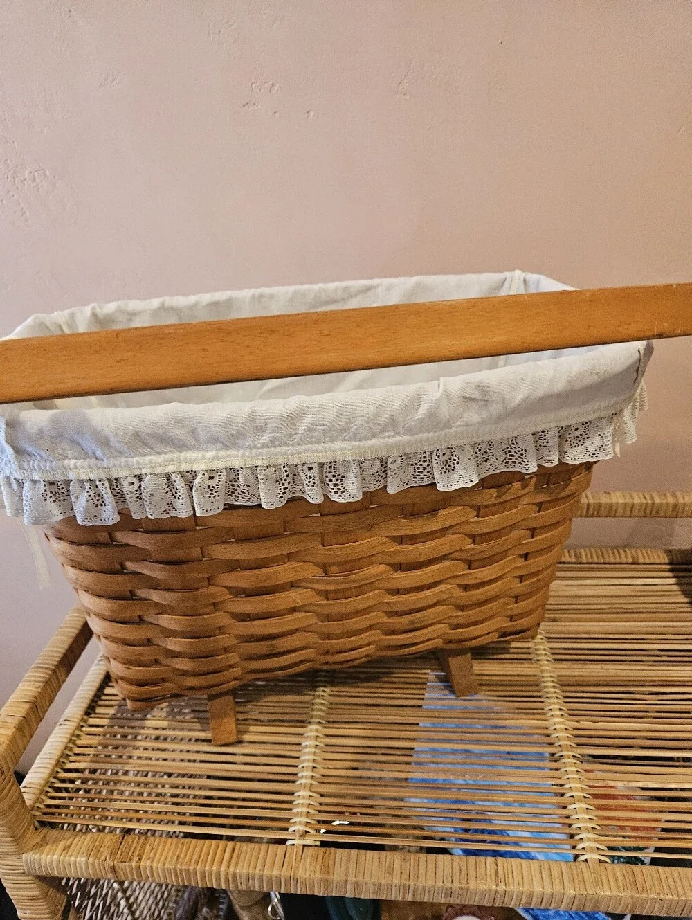 Longaberger Vintage Handled Basket